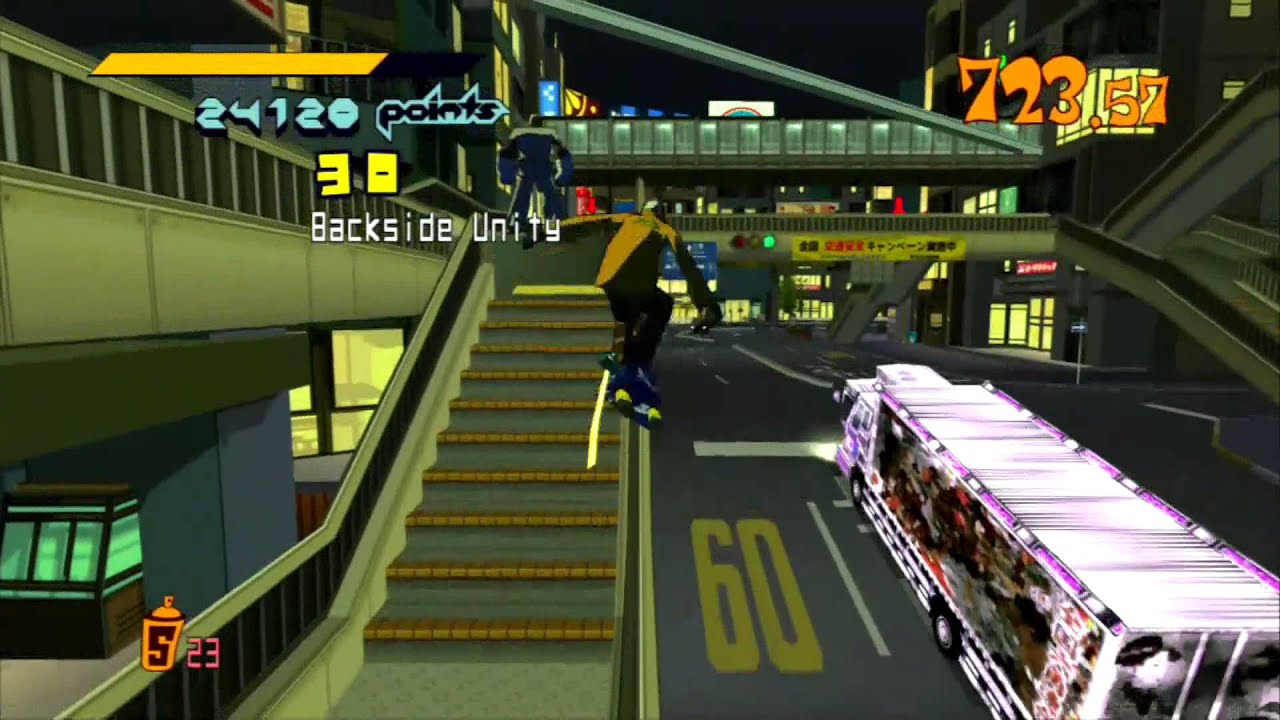 Jet Set Radio HD - Benten Burning