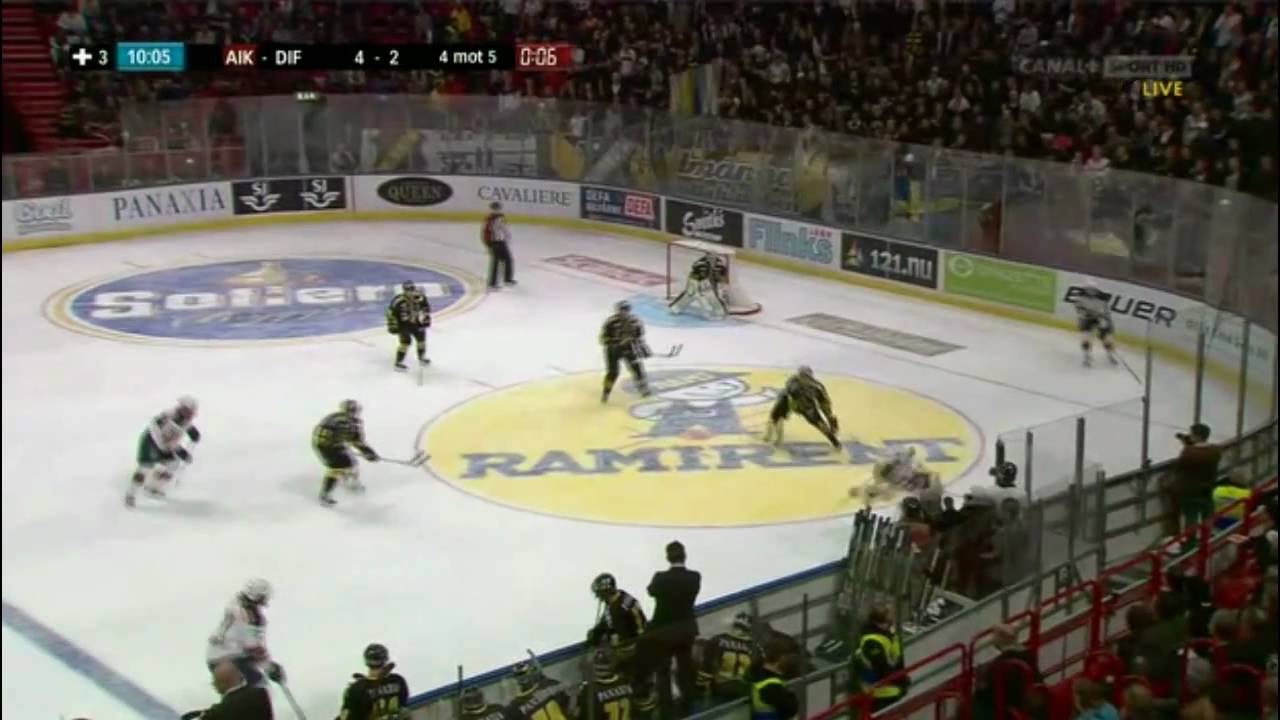 AIK 5 - 2 Djurgårdens IF - Elitserien 2010 - (Canal+ sändning)