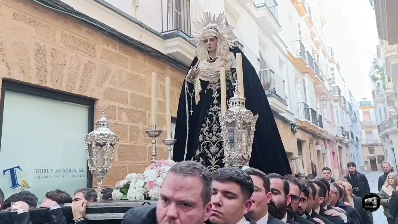 Traslado virgen de la soledad Cádiz 2026