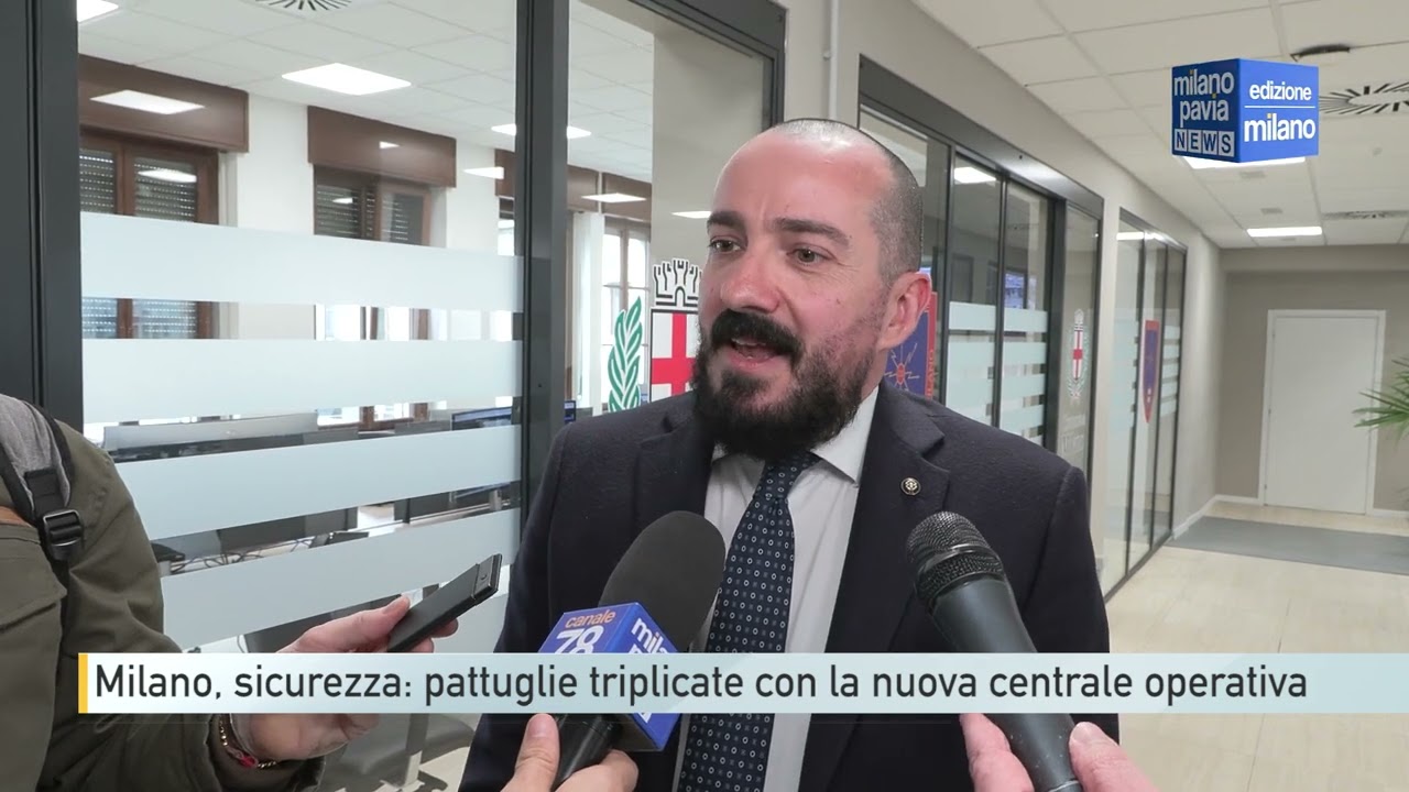 Milano, sicurezza: pattuglie triplicate con la nuova centrale operativa