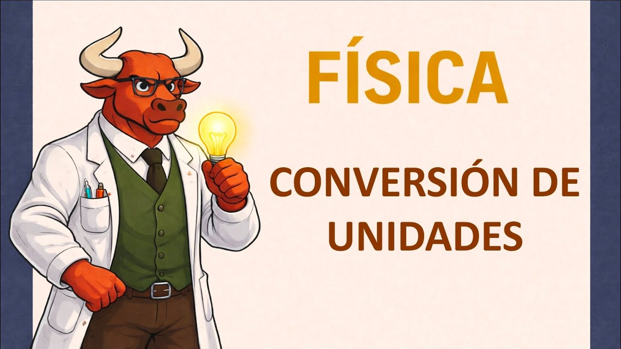 Física 8 | Conversión de unidades | longitud, masa y tiempo