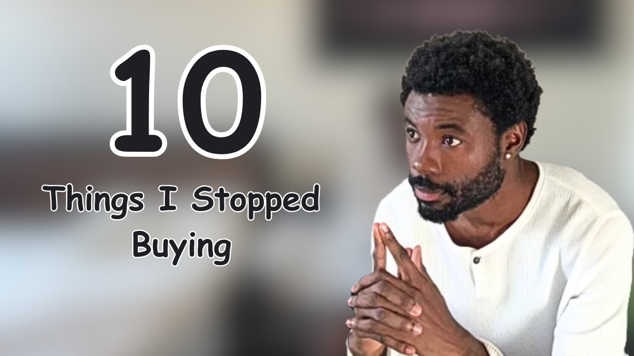 10 Things I Stopped Buying in My 30's | Financial Minimalism
