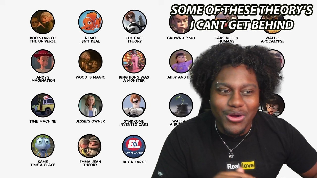 Jahclov Reacts To Every Crazy PIXAR Movie Theory That Might Actually Be True Explained in 21 Minutes