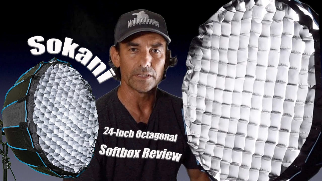 Sokani Softbox Deep Octagonal Photography Film Maker Soft box Light Diffuser Review