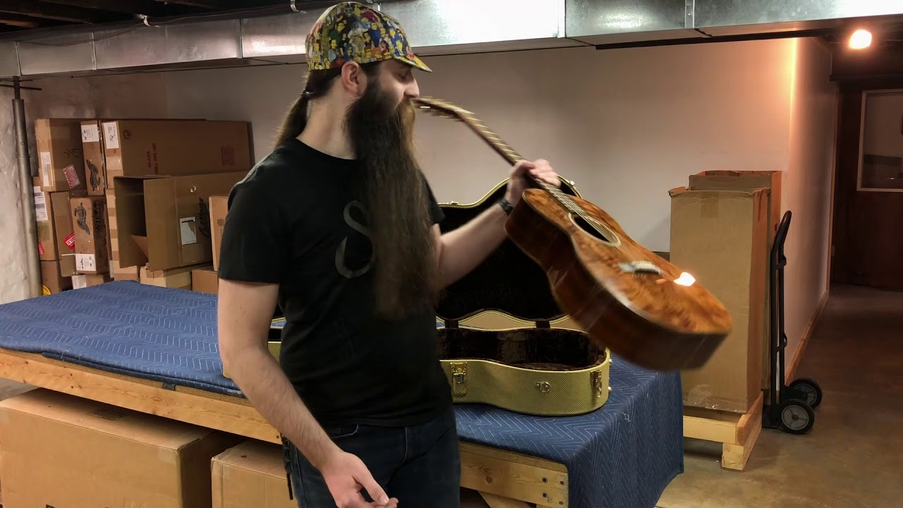 Huss & Dalton OM Custom - Flamed Sinker Redwood / Cocobolo #5025