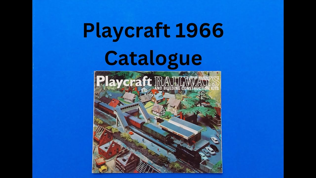 Playcraft 1966 HO model railways catalogue full look through from Mangley Town #ModelRailway