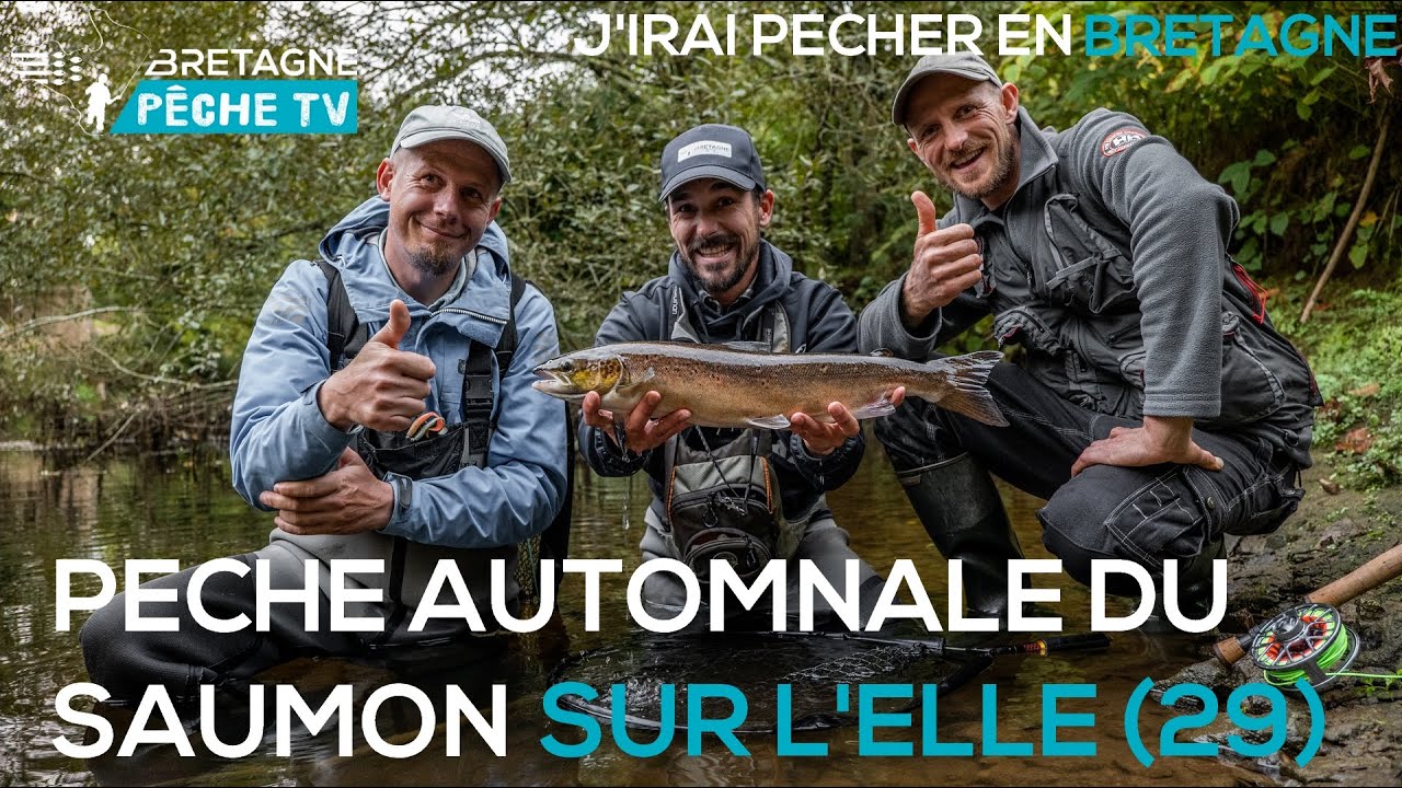 Pêche automnale du Saumon sur l'Ellé (29)