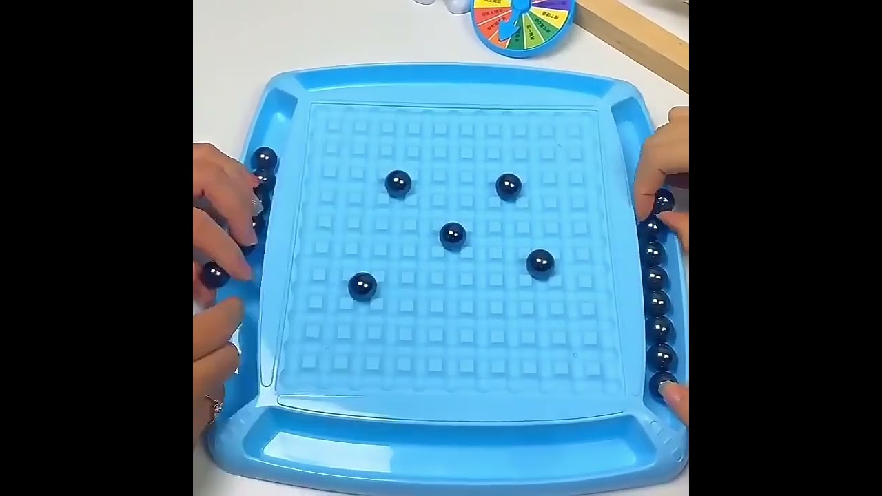 SKAFA | Magnetic Chess Game Set | Magnet Board Games with 20 Magnetic Stone | Magnetic Stones Game