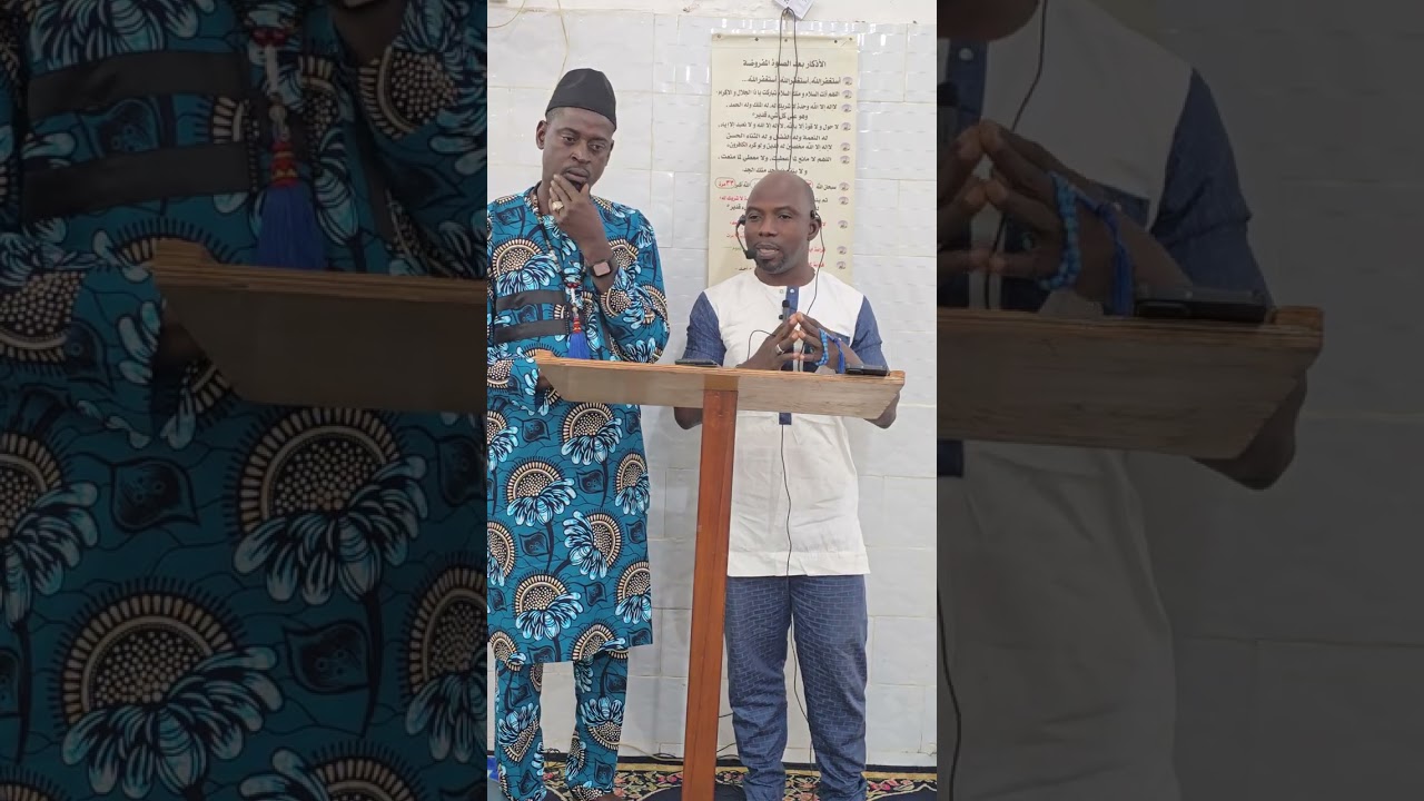 Prêche du vendredi le 20/02/2026 Mamadou camara mosquée d ançardine Congo Brazzaville 