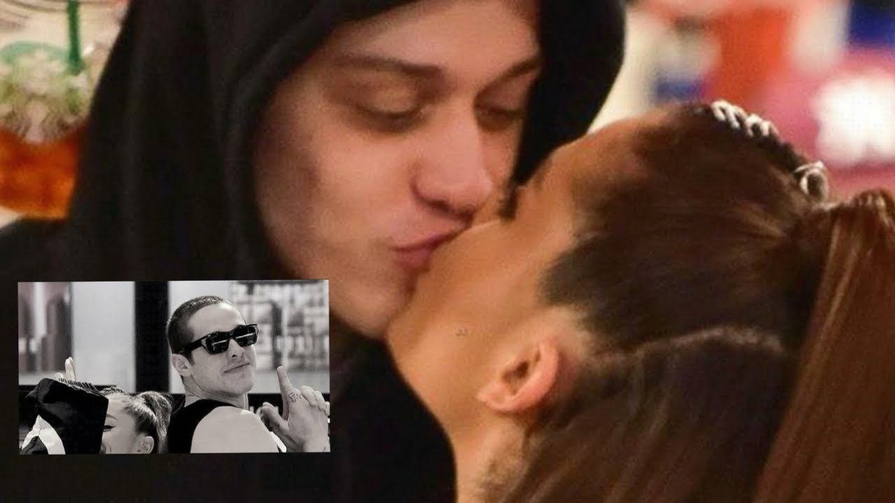 Ariana Grande and Pete Davidson cute moments - PART 2