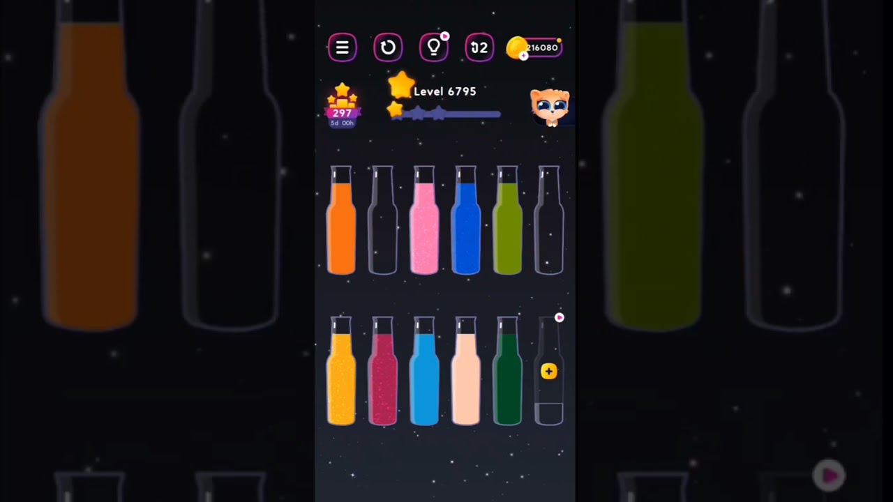 Get Color Water Sort Puzzle Level 6791 to Level 6800