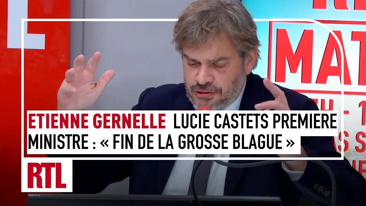 Lucie Castets Premi&egrave;re ministre : 