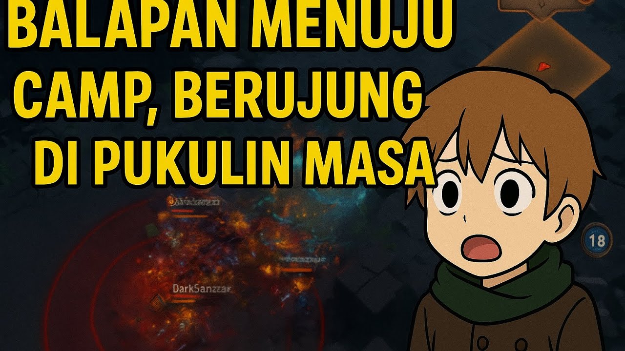 Kejar-kejaran Menuju Camp! Dungeon Party Seru – Albion Online Gameplay Indonesia