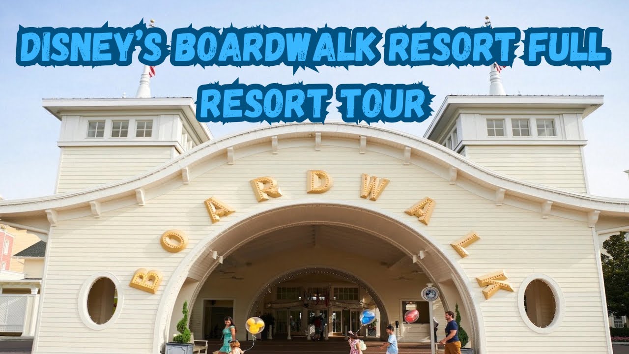 Disney’s Boardwalk Full Resort Tour in 4K| Walt Disney World May 2025