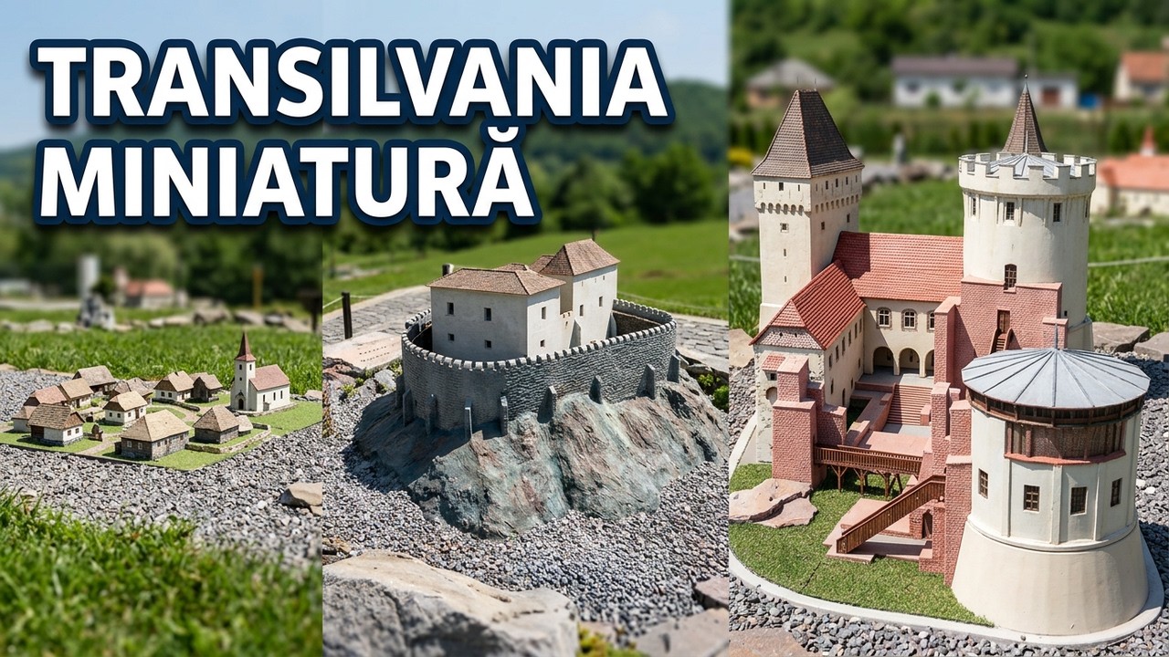 Parcul Mini Transilvania: Toată istoria la scară mică