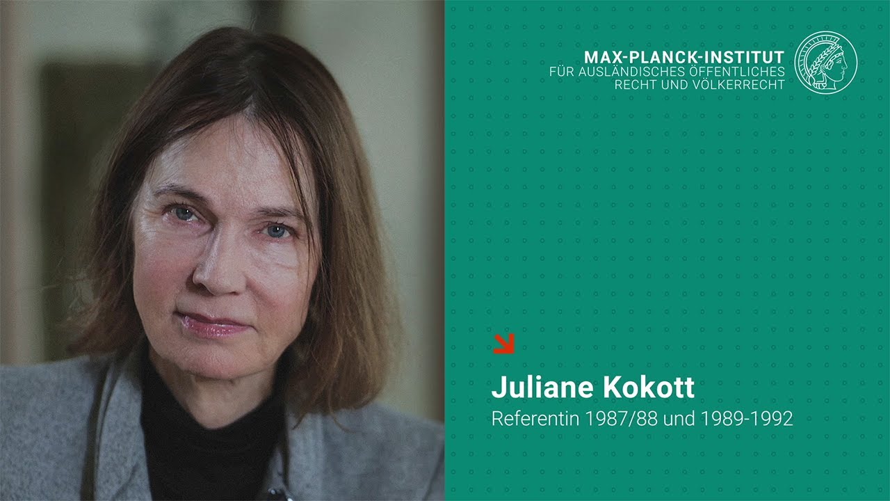 Academic Resilience in an Age of Intellectual Fragility. MPIL100 Conversation with Juliane Kokott