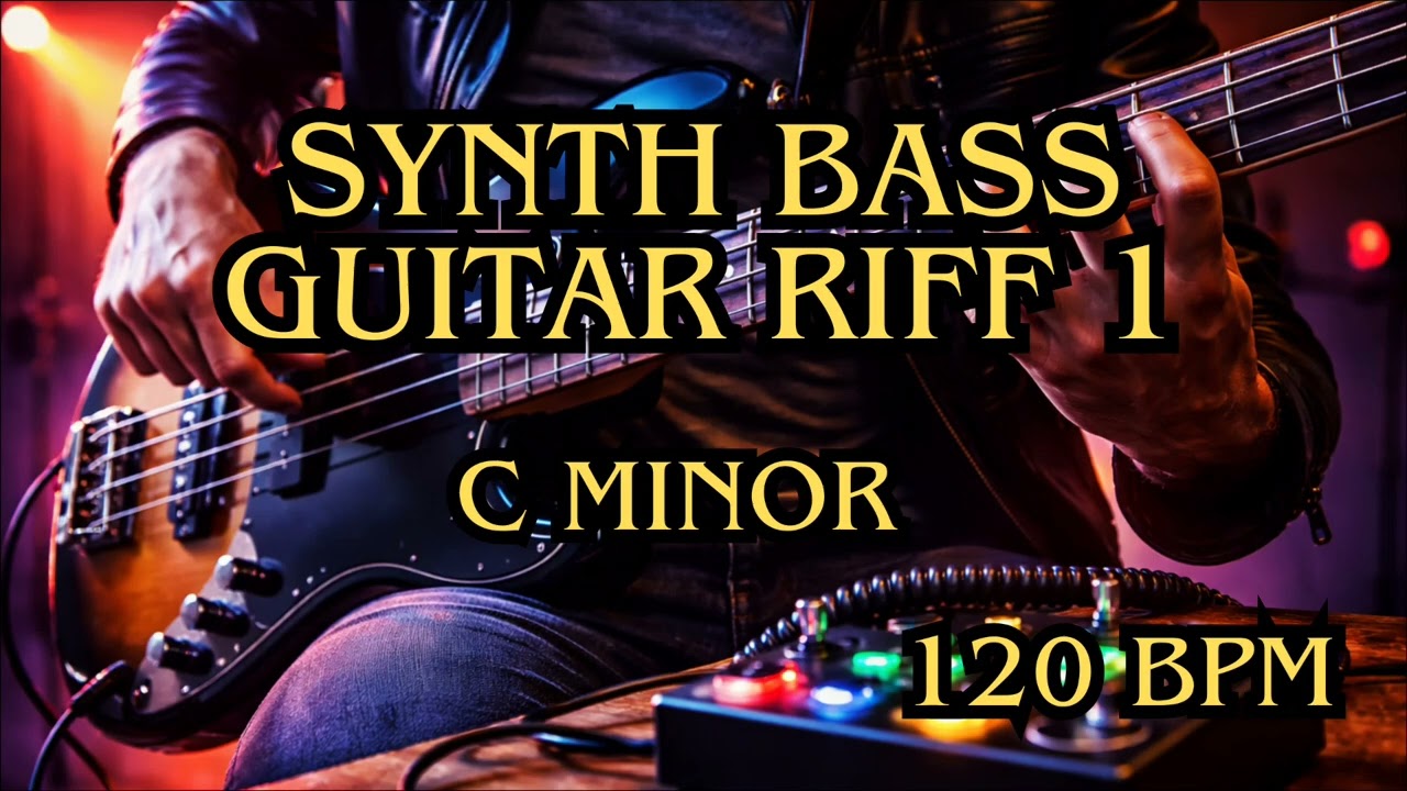 C Minor Synth Bass Loop | 120 BPM Dark Groove