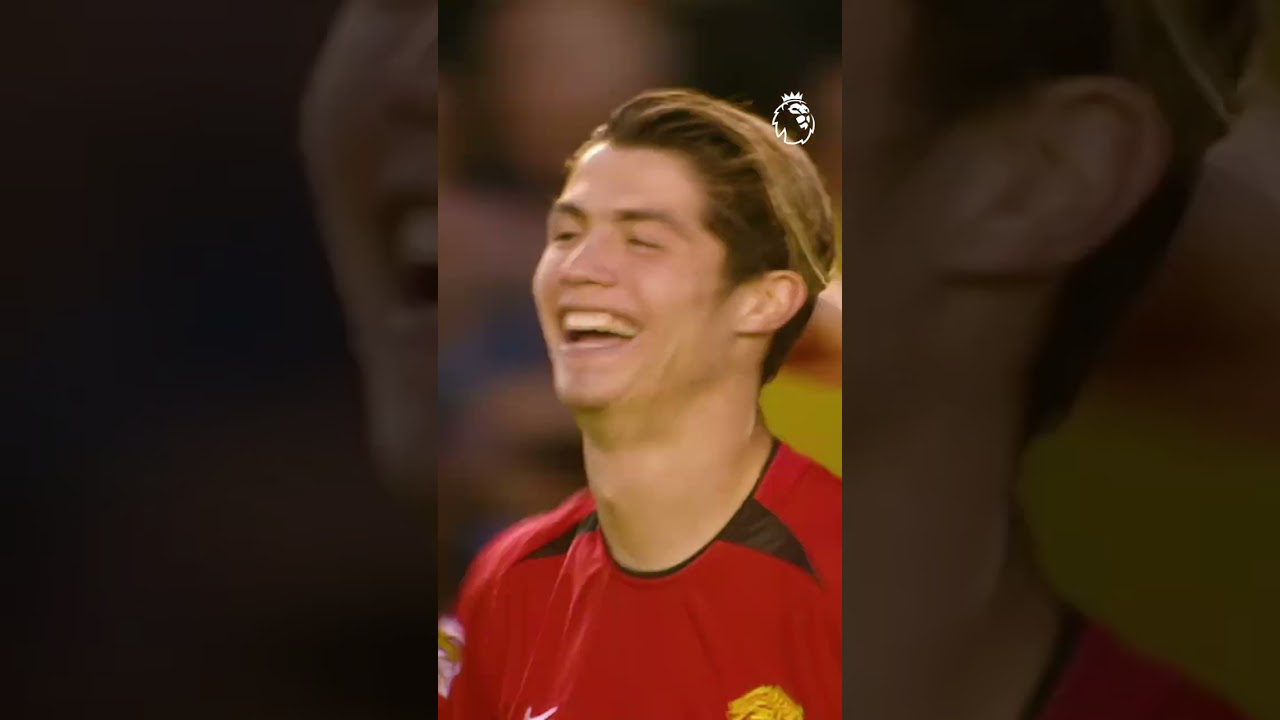 Ronaldo's HISTORIC first goal in the Premier League.