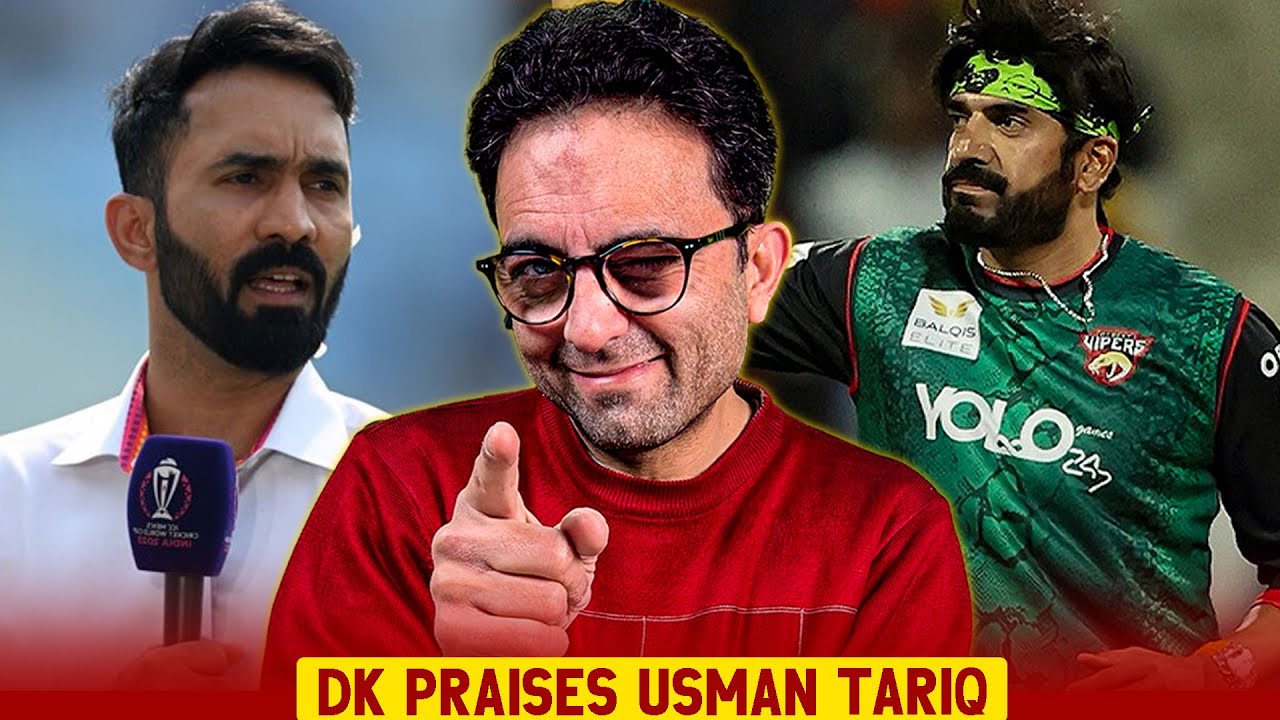 A Rare Spinner Who Changes the Game – Dinesh Karthik praises Usman Tariq!