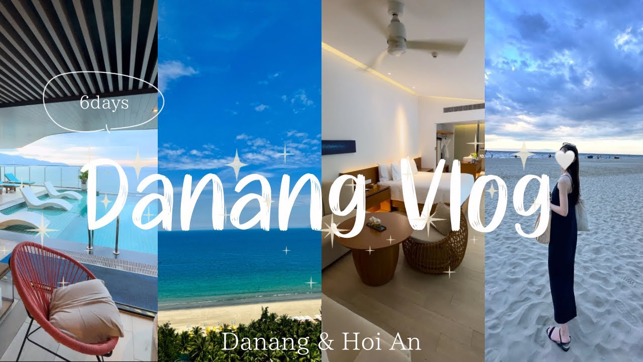 Danang Vlog ｜5泊７日のベトナム ダナン,ホイアン旅行🇻🇳 ベトナムグルメ🍽️/オーシャンビューホテル🏨/プール付きヴィラ
