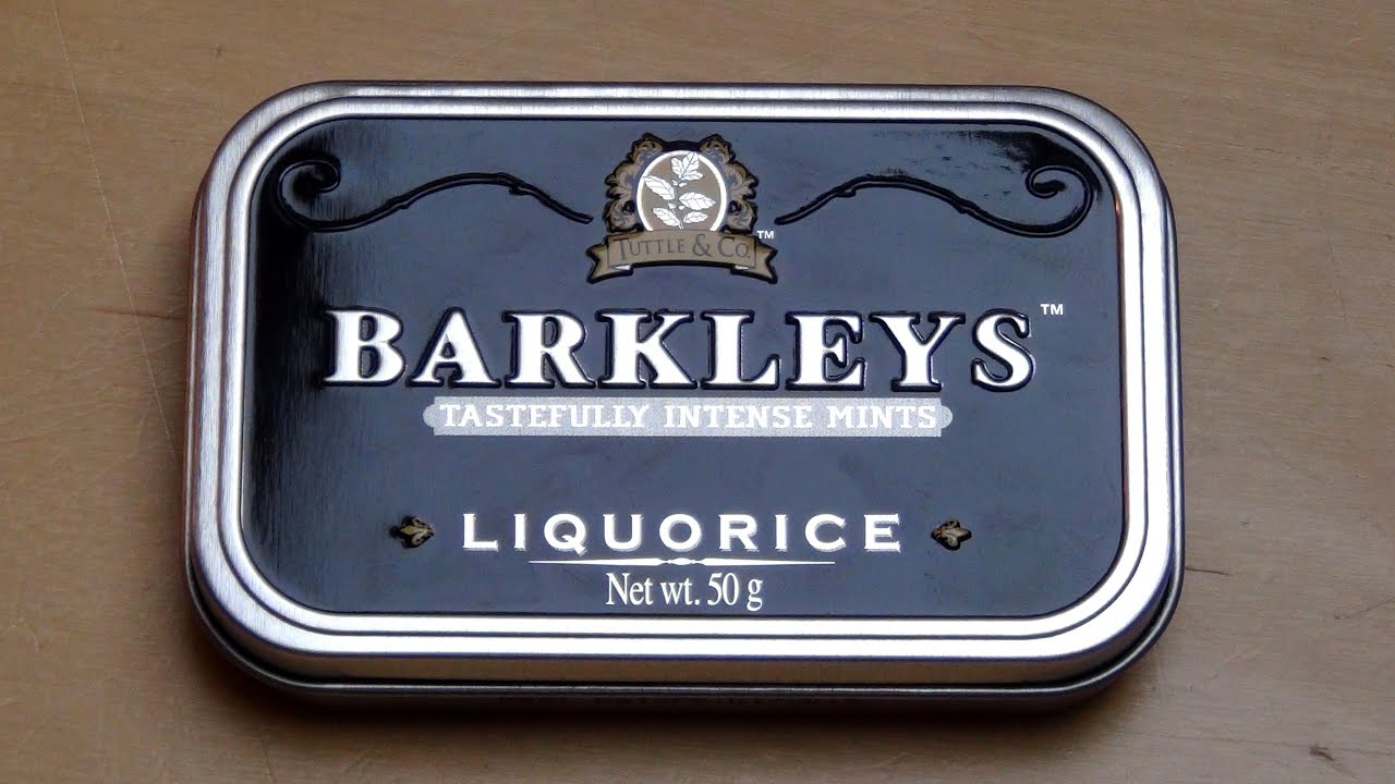 Barkleys Liquorice Mints [Tuttle & Co]