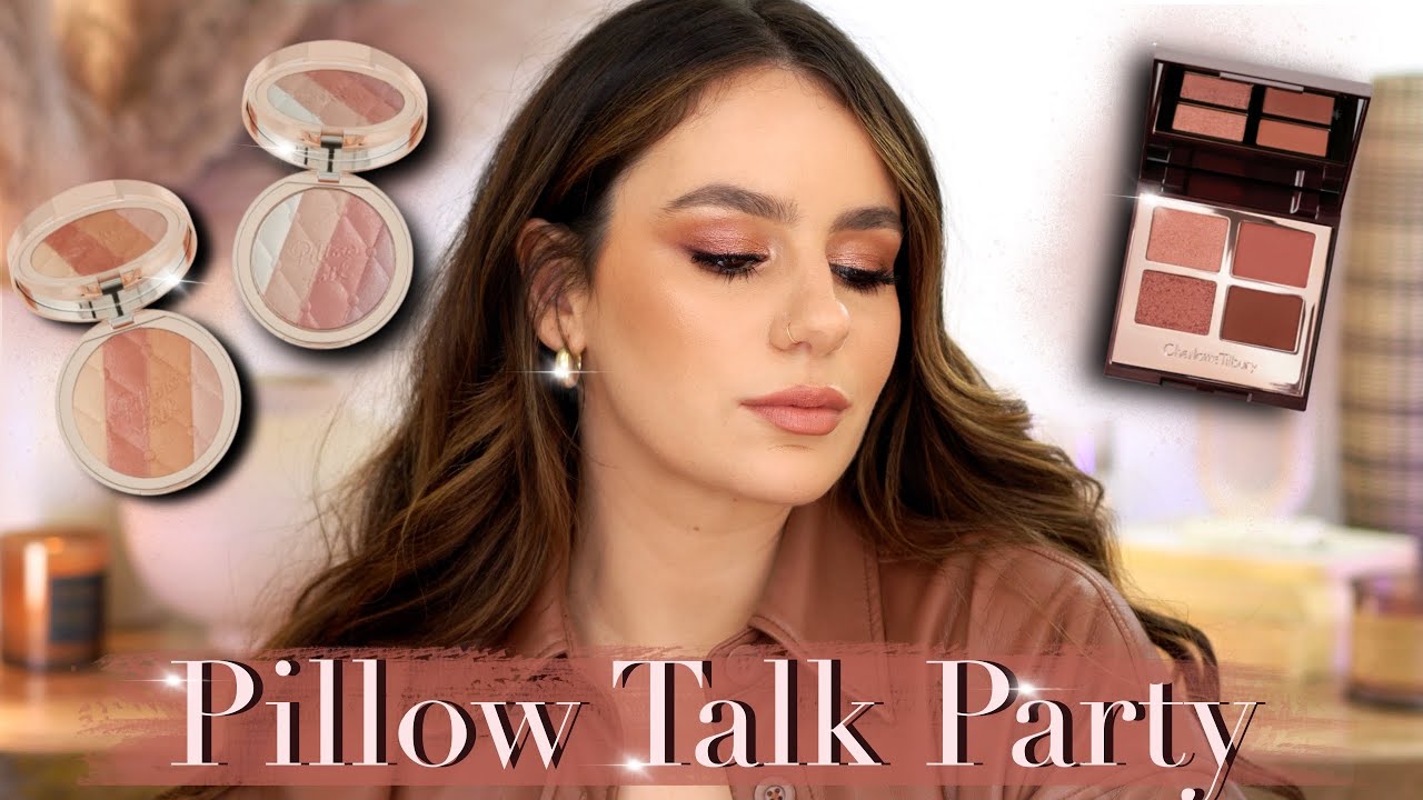 CHARLOTTE TILBURY : PILLOW TALK DREAM + NEW HIGHLIGHTERS || Swatches & Comparison || Tania B Wells