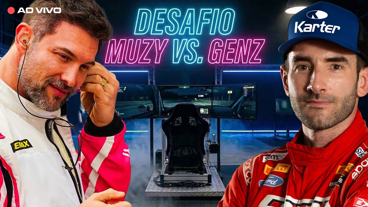 Desafiei o Dr. Paulo Muzy no SIMULADOR! Será que ele acelera?