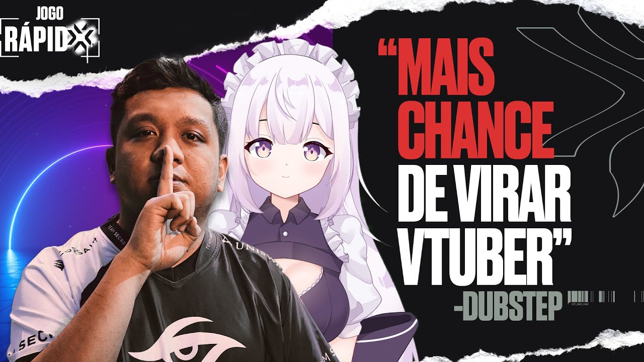 Ser&aacute; que o DubsteP tem o buff dos VTubers?! | Jogo R&aacute;pido