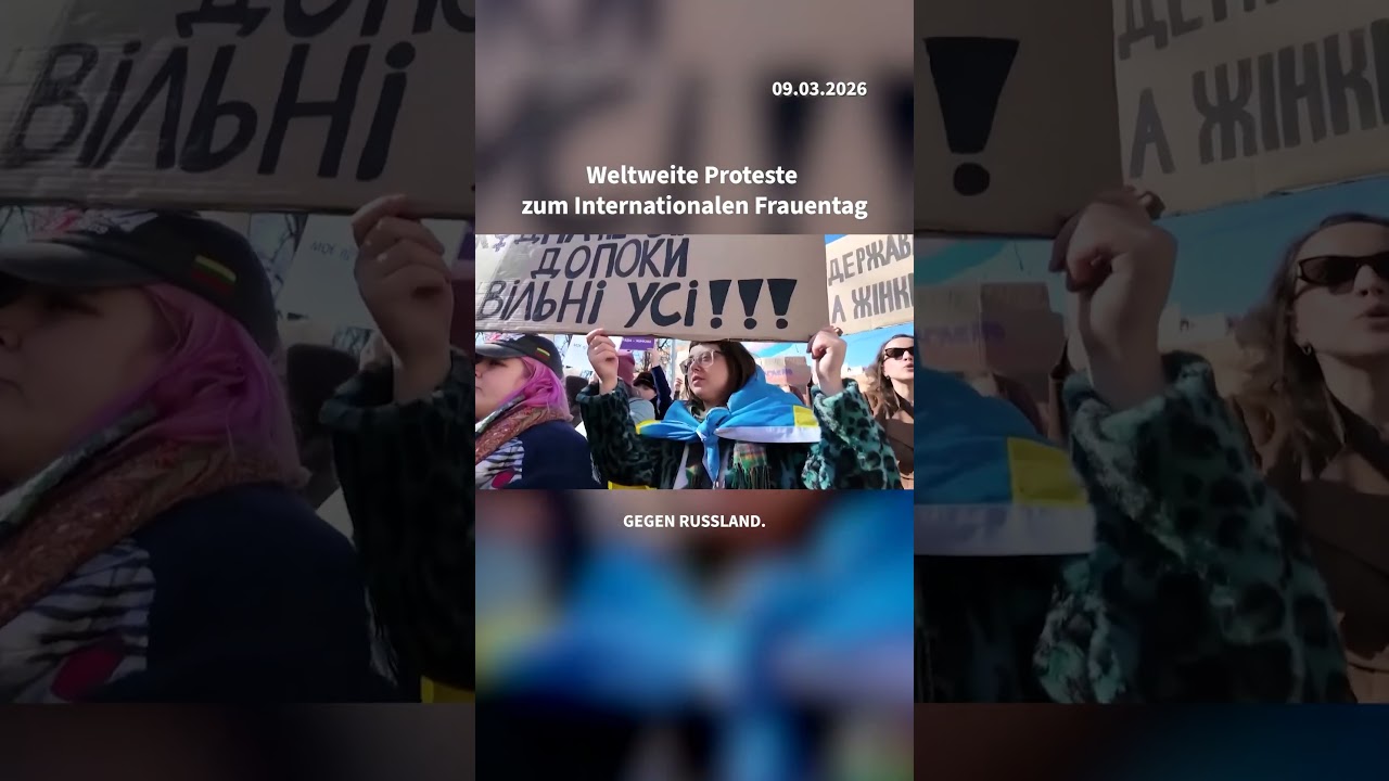 Protestm&auml;rsche zum Weltfrauentag