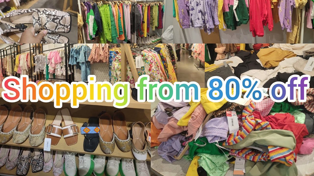 Shopping from 80% off... factory outlet of ethnic and outfitters #saleshoppinghaul 
