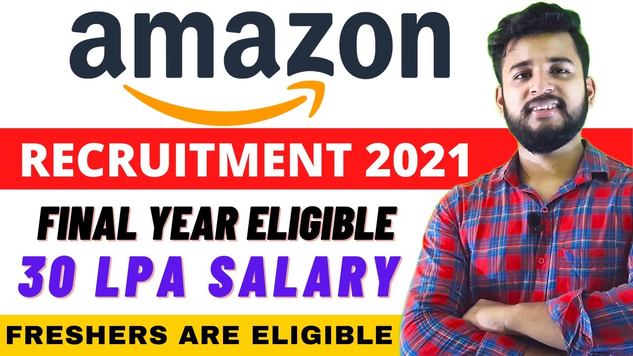 Amazon Recruitment Process 2021 | Work From Home Jobs | Amazon SDE