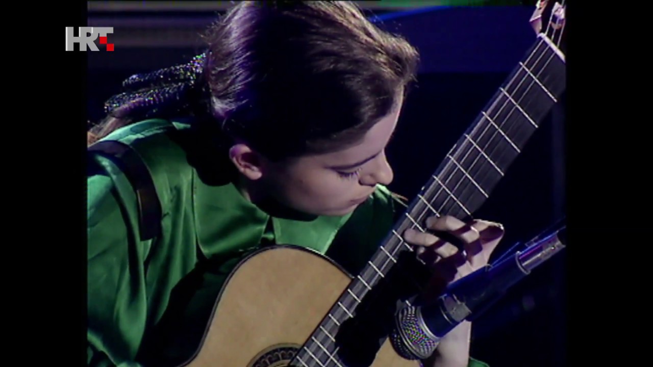 Porin '99: Ana Vidović na akustičnoj gitari