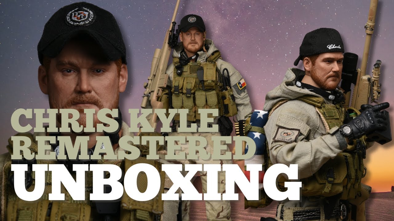 Unboxing the 1/6 scale Chris Kyle REMASTERED Prototype action figure from Easy & Simple