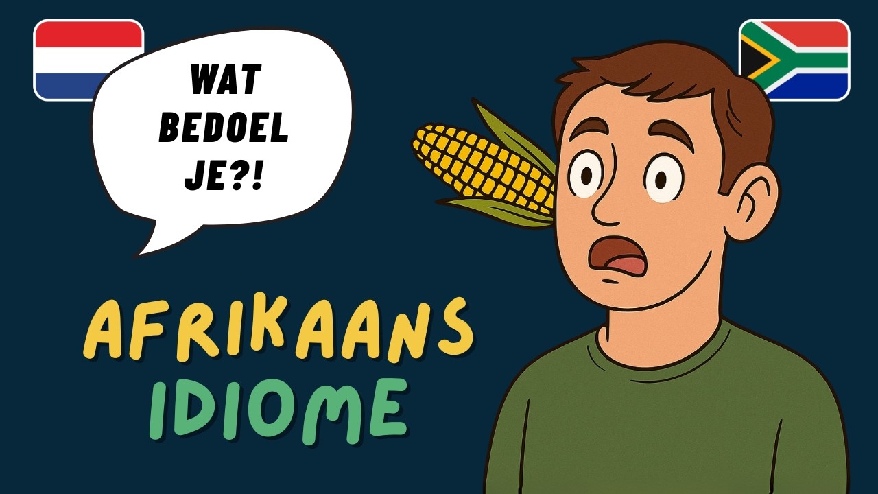 Can Dutch speakers understand Afrikaans Idioms? | Part 2