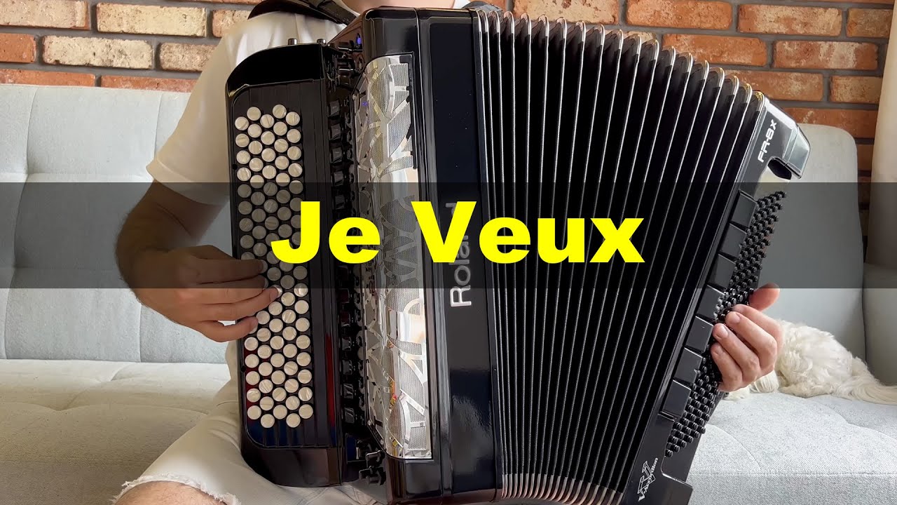 Заз - Je veux (Кавер Акордеон) Roland Fr-8xb