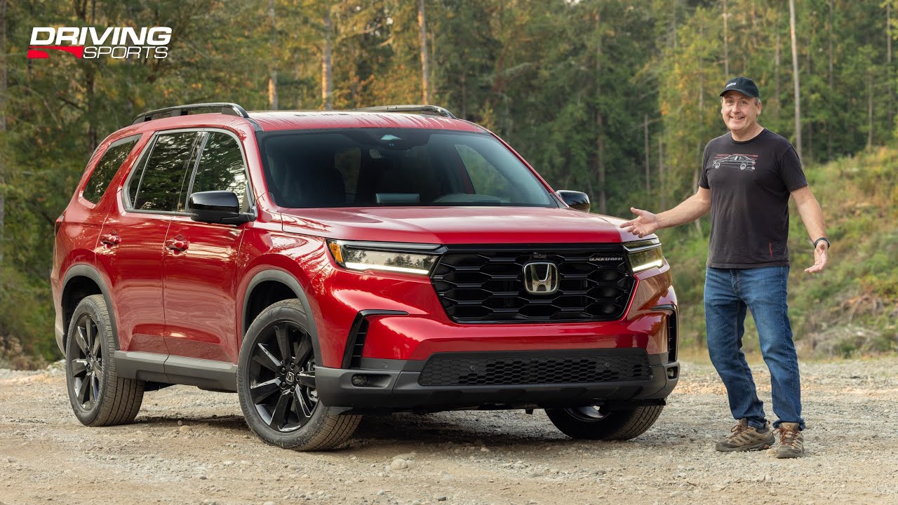 Обзор и внедорожный тест Honda Pilot Black Edition 2025 года