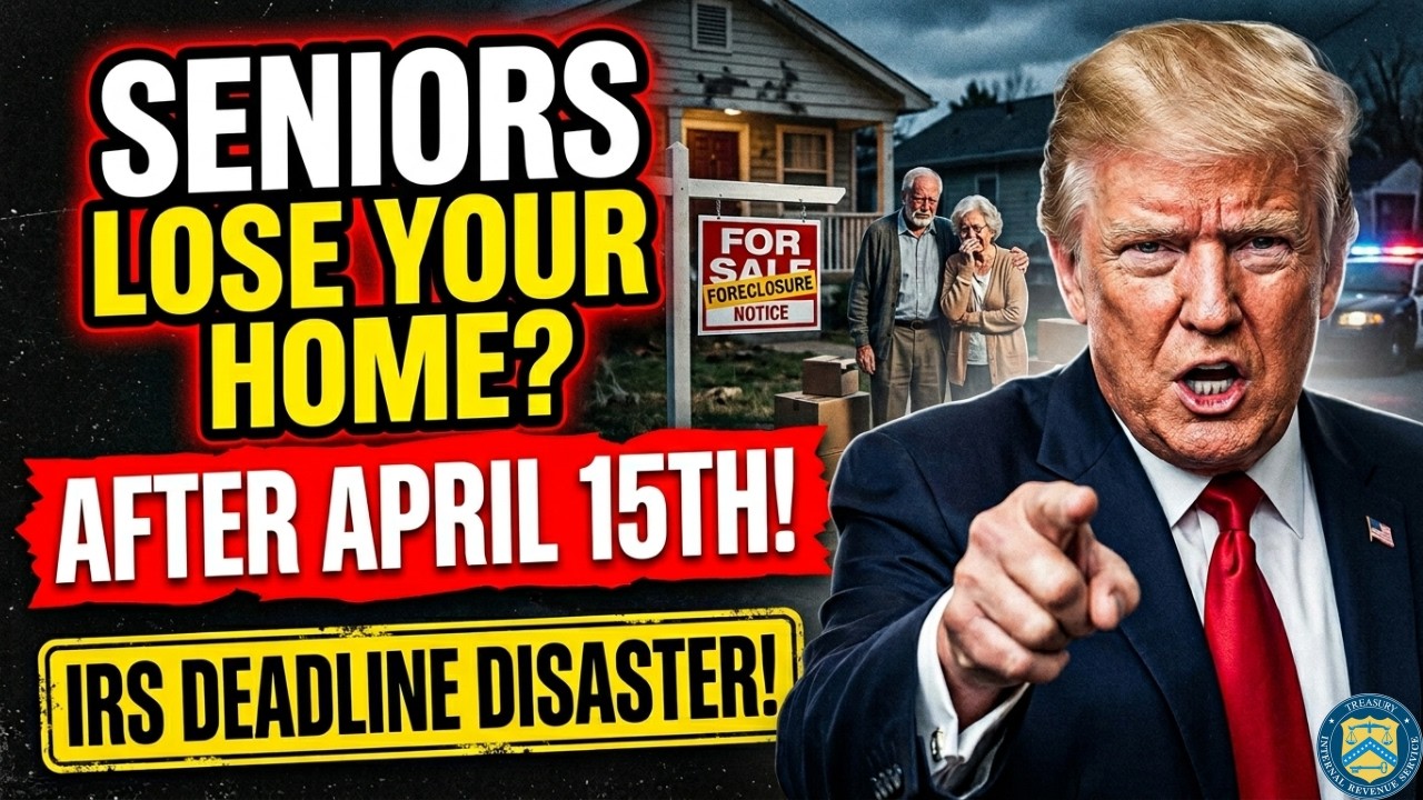 FINAL WARNING: April 15 IRS Deadline Could Put Seniors&rsquo; Homes at Risk in 2026!