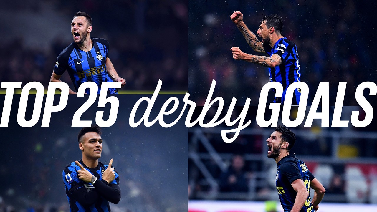 TOP 25: MILAN - INTER | I GOL PIÙ BELLI DEI NERAZZURRI 🖤💙