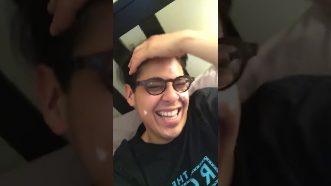 George Salazar being cute with his niece