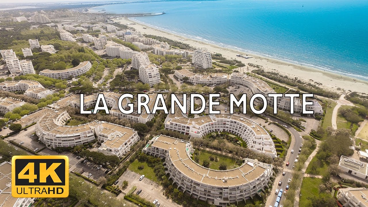 La Grande Motte, France 🇫🇷 | 4K Drone Footage