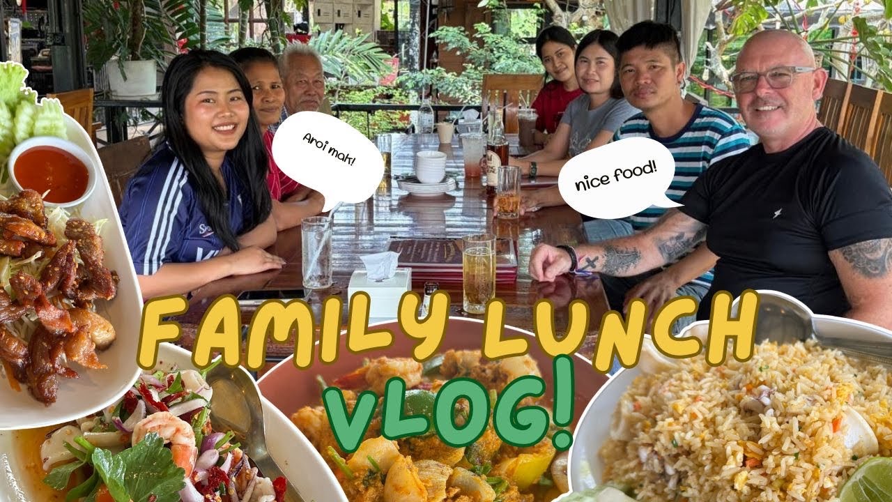 Lunch with my Thai family🇹🇭🥘 | Will x Ben adventures