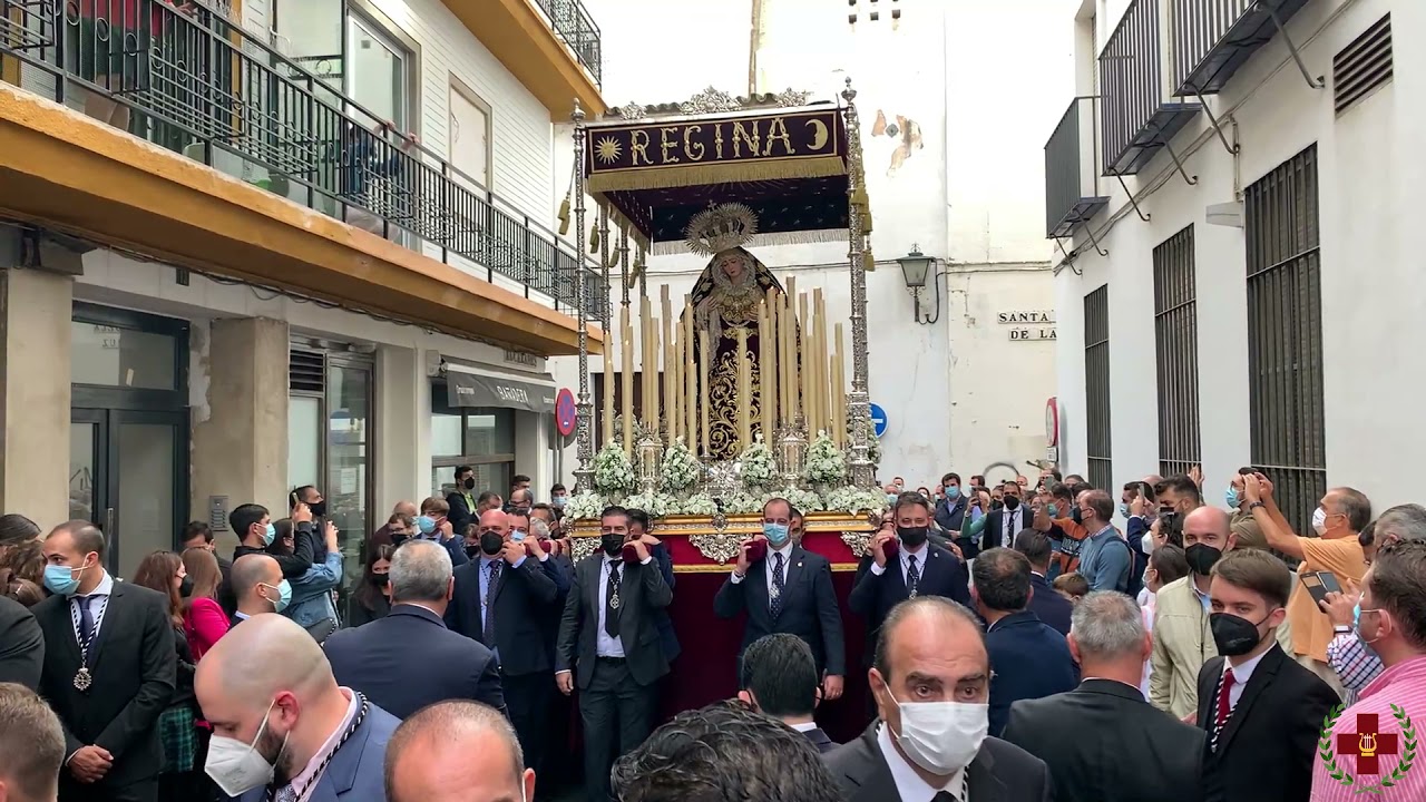 Rosario de la Aurora de la Virgen del Rosario de Montesión con la BM Cruz Roja