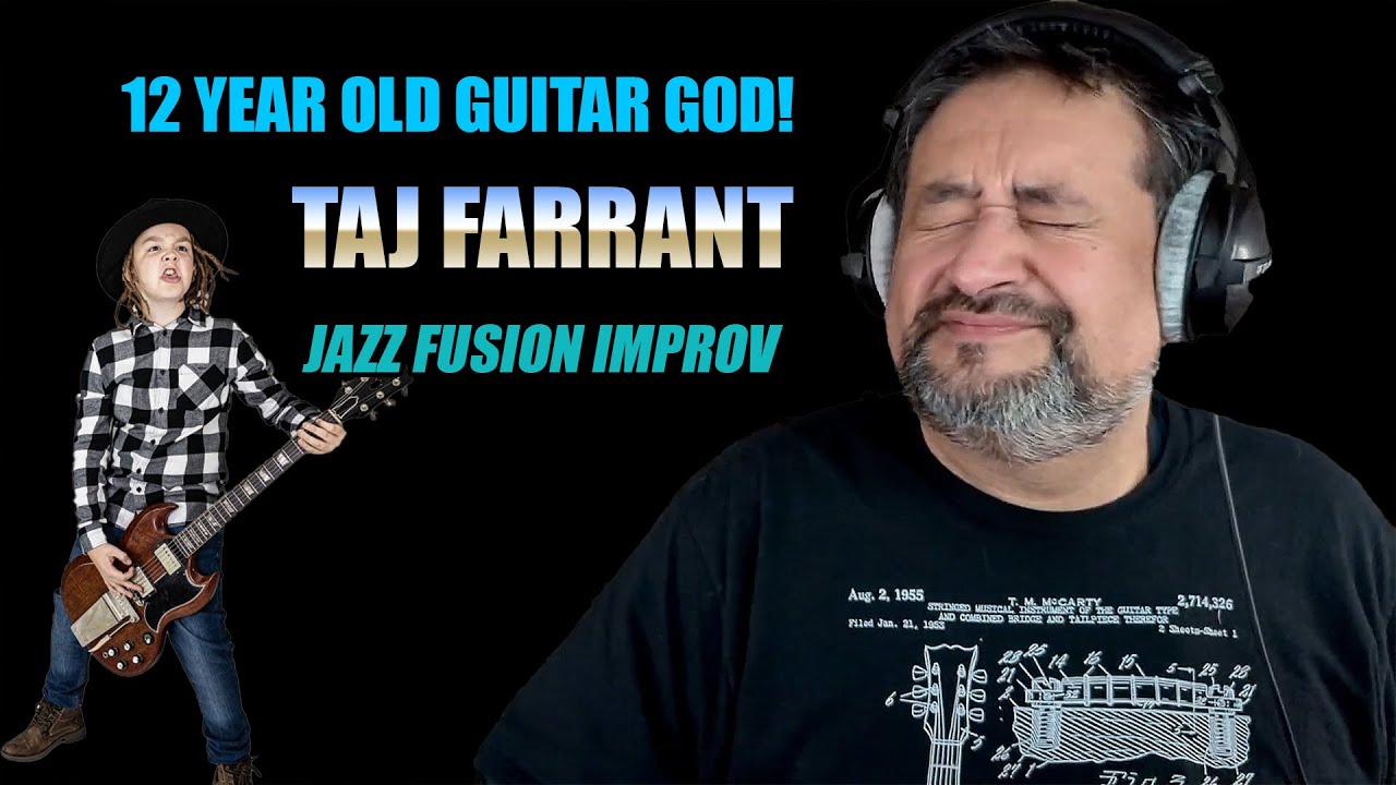 12 Year Old Guitar God Taj Farrant Plays Jazz Fusion | An Old Musician Reacts!