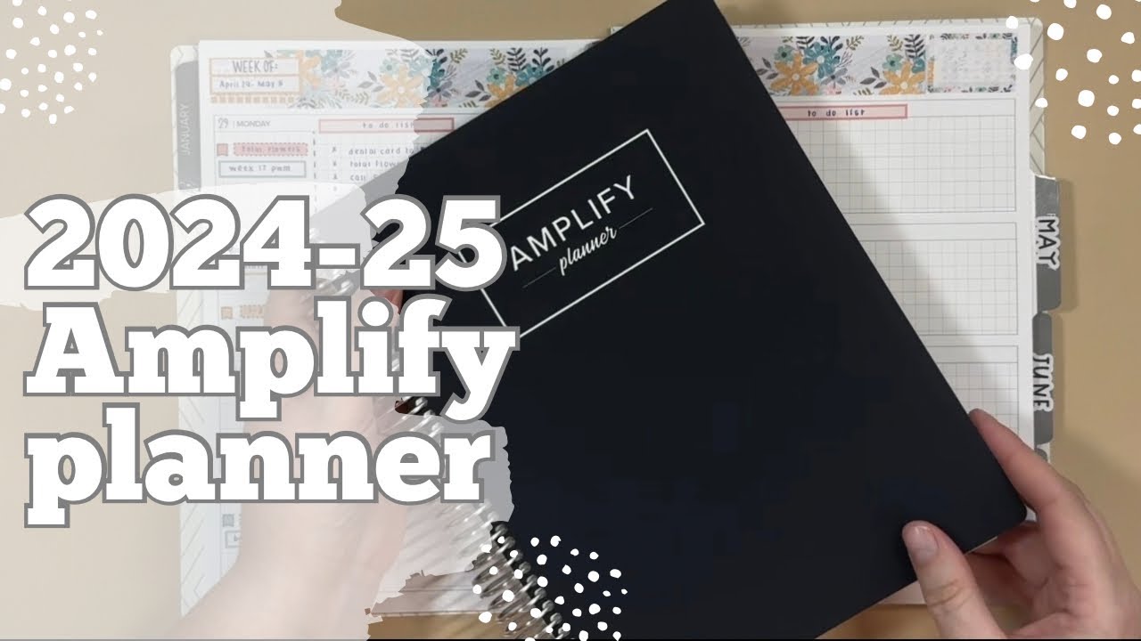 Amplify Planner Review | Weekly planning and quarterly goal setting