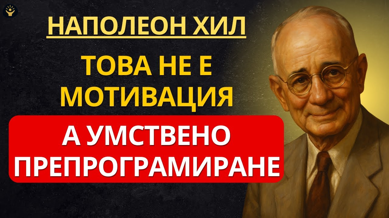 Това не е мотивация: това е умът ти, който се препрограмира за нещо по-голямо | Наполеон Хил