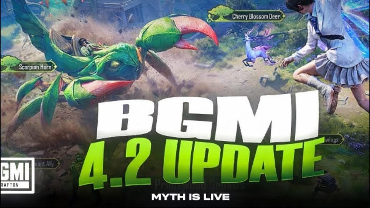 BGMI NEW 4.2 UPDATE LIVE FULL RUSH GAMEPLAY❤️🚀 #viral #tranding #shortlive