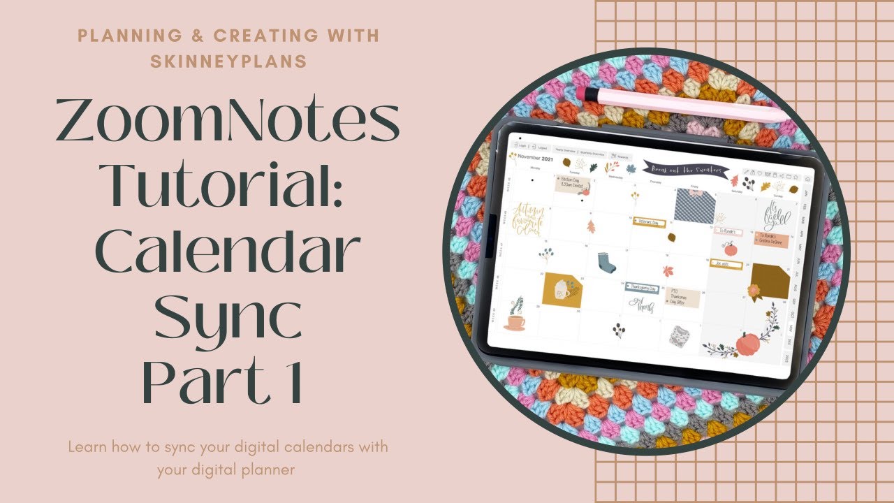 ZoomNotes Tutorial: Calendar Sync - Part 1
