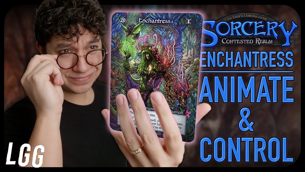 Enchantress Build: Animate & Control! | 🔴 Live Deck Tech w/Gameplay | Sorcery: Contested Realm