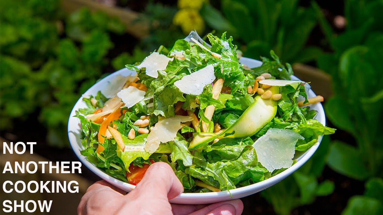 how to EASILY make CRAVE-WORTHY SALADS