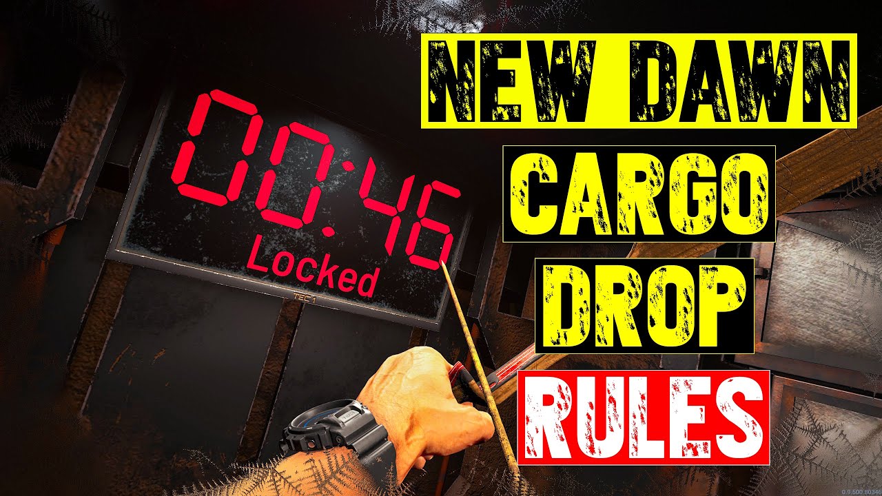 Scum 0.95 - New Dawn Server Cargo Drop Rules